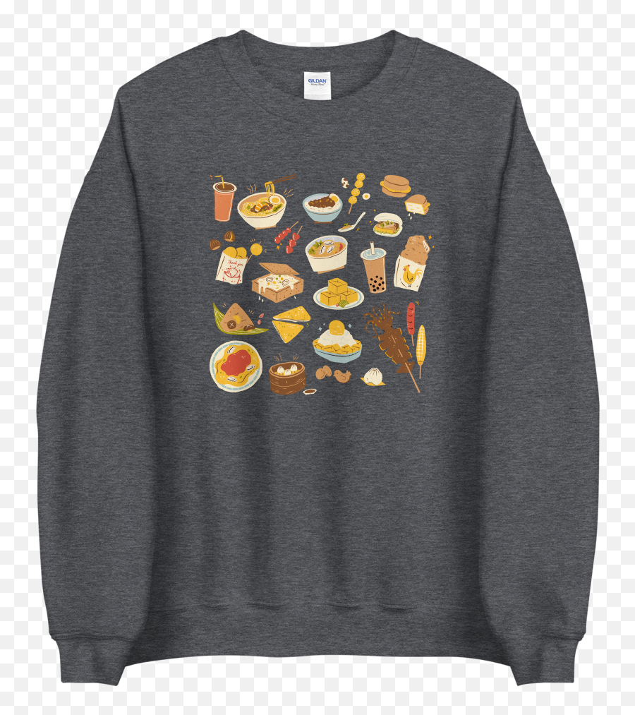 Snacks In Taiwan Sweatshirt Emoji,Ginerbread Emoji
