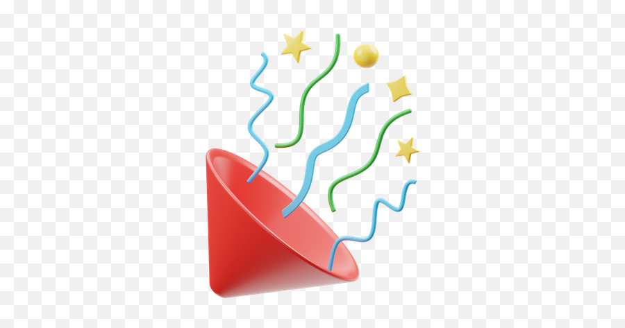 Premium Confetti 3d Illustration Download In Png Obj Or Emoji,Conffetti Emoji