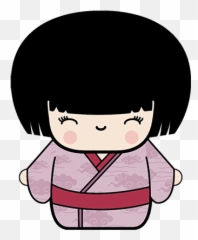 Kokeshi Animated Japanese Dolls By Batsu - Traditional Emoji,Japanese Dolls Emoji