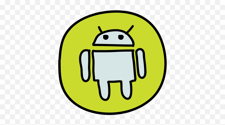 Android Os Icon - Android Doodle Emoji,Minion Emoji For Android