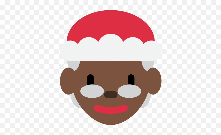 Mrs Claus Emoji With Dark Skin Tone Meaning And Pictures - Black Mrs Claus Emoji,Black Santa Emoji