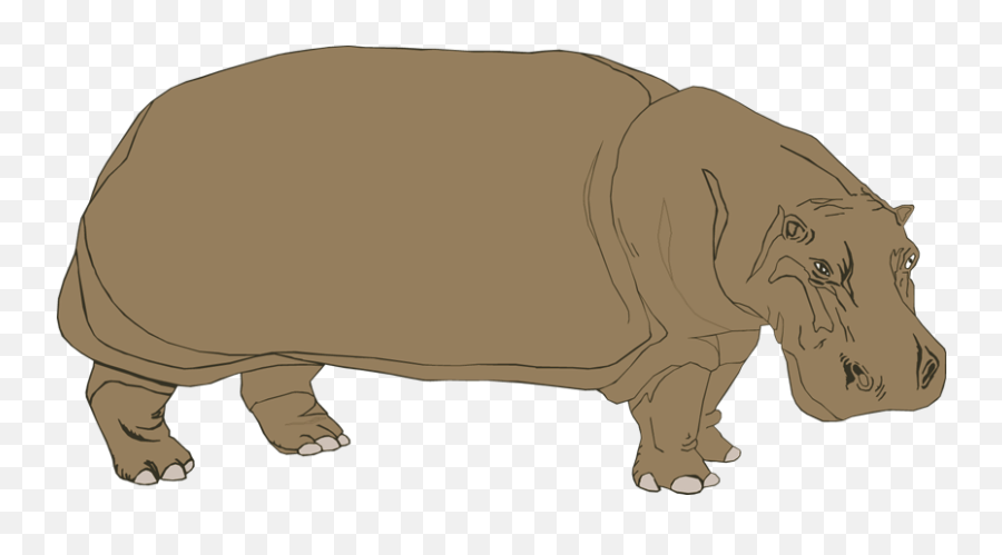 Clip Art - Big Emoji,Hippo Emoji Android