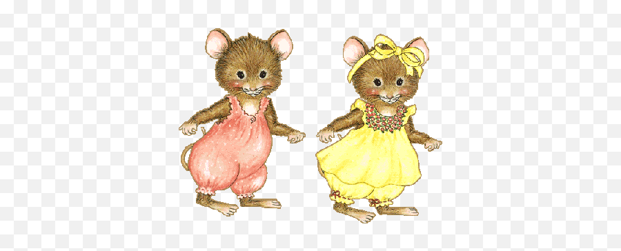 Animated Gif - Süß Maus Guten Morgen Gif Emoji,Mouse Bunny Hamster Emoji