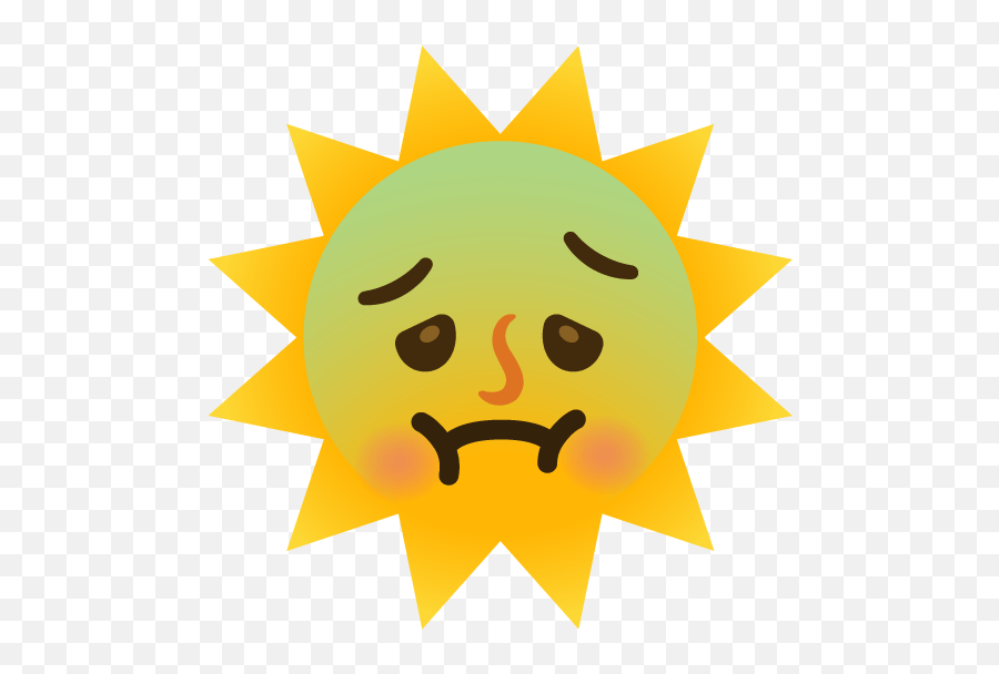 Emoji Mashup Bot On Twitter Sun Nauseated U003du2026 - Emoji De Asco,Don't Care Emoticon