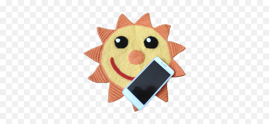 Knitting Home Decor - Happy Emoji,Knitting Emoticons Iphone