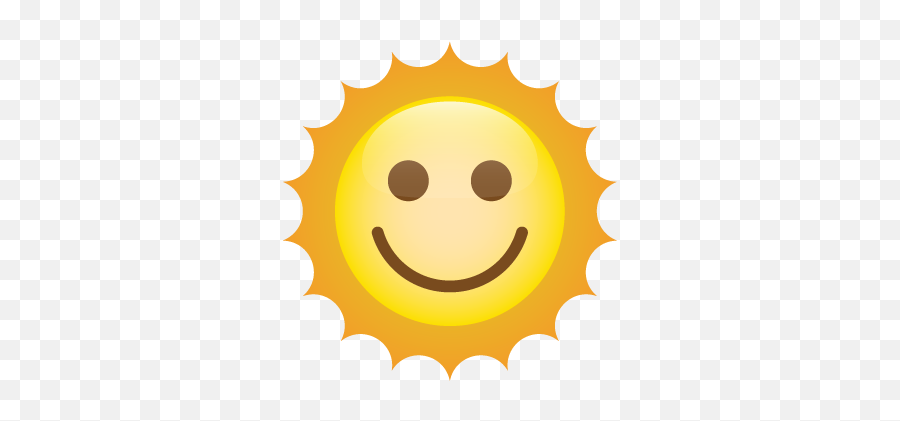 Sun Emojis Emoji Sticker By Aleksandra Mitov - Sun Emoji Face,Old Emojis