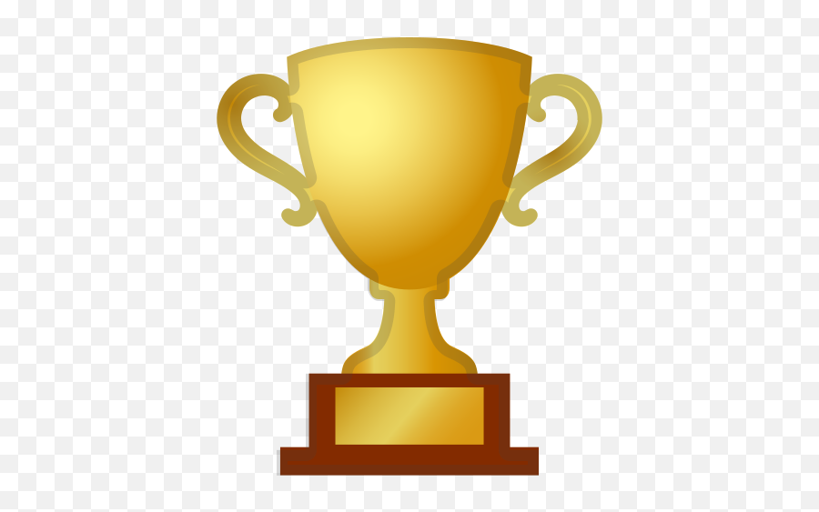 Trophy Emoji - Transparent Background Trophy Emoji,Cup Emoji