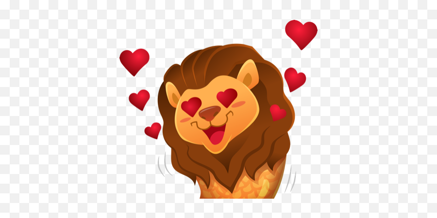 Merlion Stickers By Singapore Tourism Board - Happy Emoji,Lion Emoji For Iphone