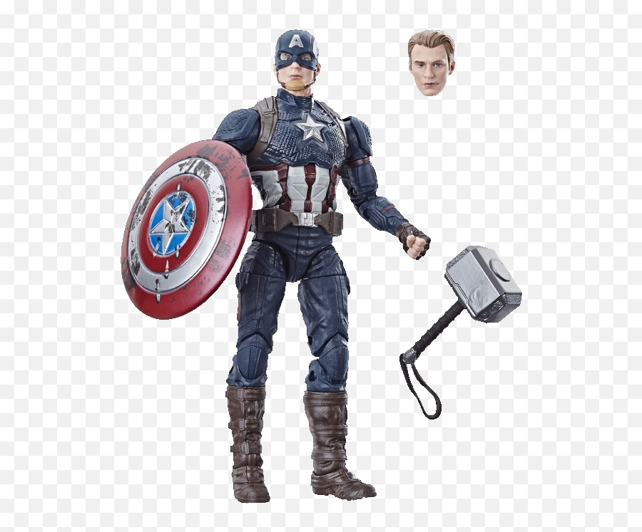 Action Figures Comic Book Heroes - Worthy Captain America Marvel Legends Emoji,Emoji Action Figures