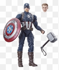 Action Figures Comic Book Heroes - Worthy Captain America Marvel Legends Emoji,Emoji Action Figures