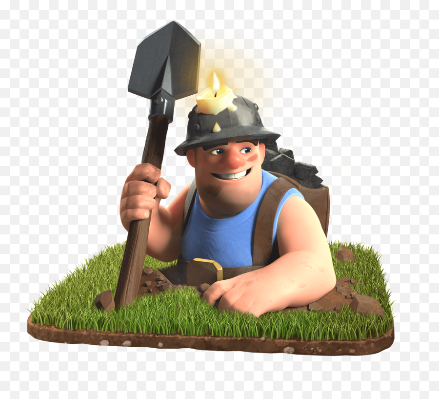 Miner Deck - Clash Royale Decks Techniques And Tips Clash Of Clans Digger Emoji,Clash Royale Emojis Annoying