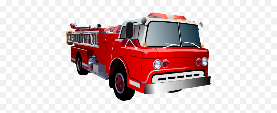 Picture Of Firetruck Clipart 2 - Police And Fire Truck Clip Art Emoji,Firetruck Emoji