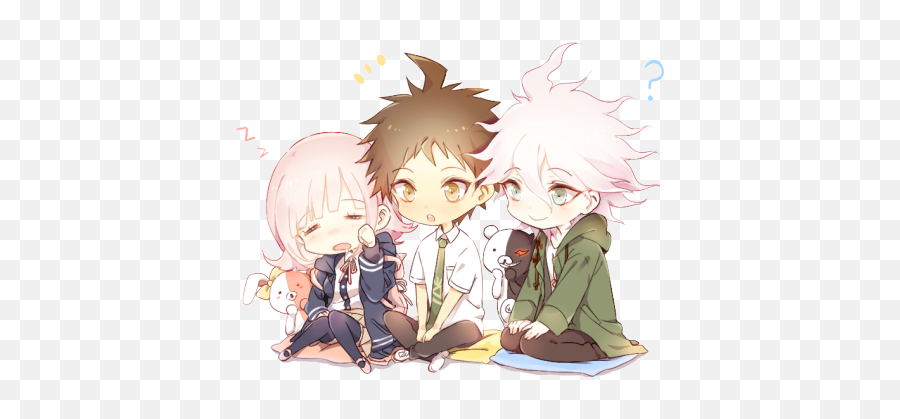 What Are Your Unpopular Gaming Opinions - Nagito X Hinata X Nanami Emoji,Hidamari Emoticon