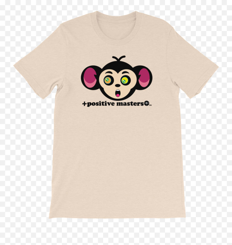 Monkey Mind Logo Unisex T - Short Sleeve Emoji,Angry Monkey Emoticons