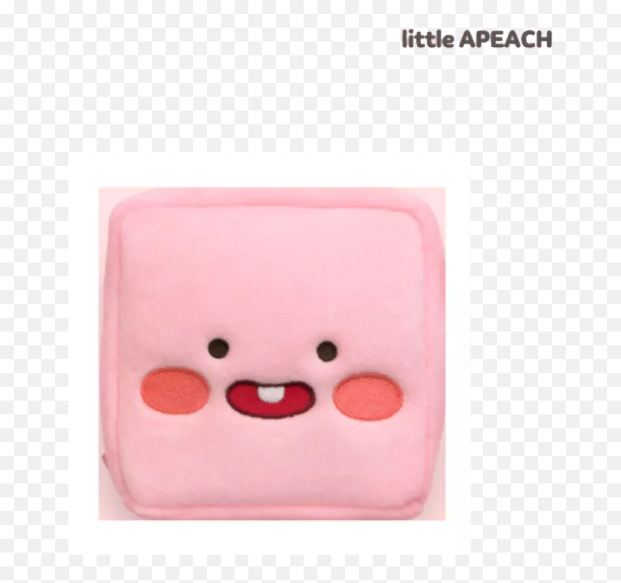 Jual Kakao Friends Square Pouch Pink Yes24 Emoji,Kakaotalk Apeach Emoticons