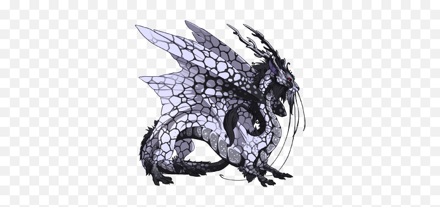 Show Me Greyscale Dragons Dragon Share Flight Rising - Red Dragons Flight Rising Emoji,Albino Emoji Snake