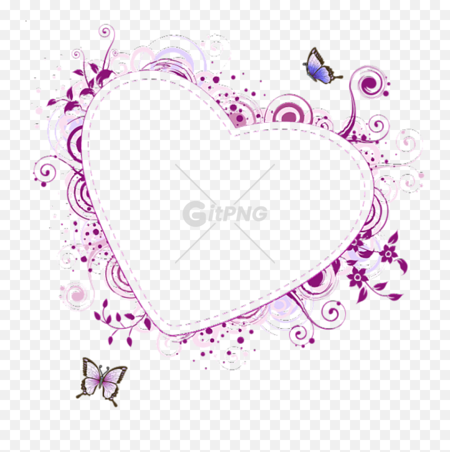 Tags - Ampersand Gitpng Free Stock Photos Transparent Purple Heart Frame Emoji,Yoongi Heart Emojis