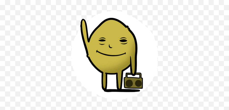 Sour Lemon - Happy Emoji,Hmm Emoticon Gif