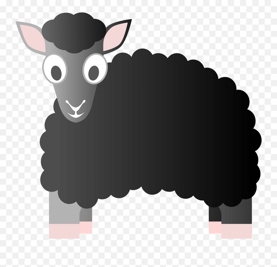 Black Sheep Clipart - Sheep Emoji,Black Sheep Emoji