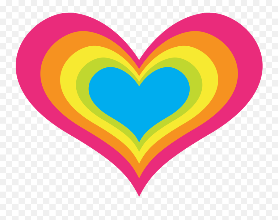 Pin - Rainbow Love Heart Clipart Emoji,Jill Valentine Emoticon