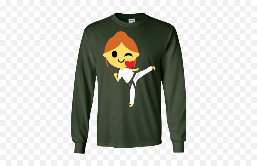 Karate Girl Flirt U0026 Kiss Emoji Shirt T - Shirt Tee Stephen King Tshirts,Martial Arts Emojis