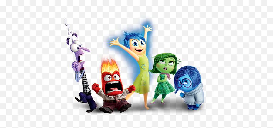 Download Hd Fear Anger Joy Disgust - Fear Inside Out Characters Png Emoji,Inside Out Emoji
