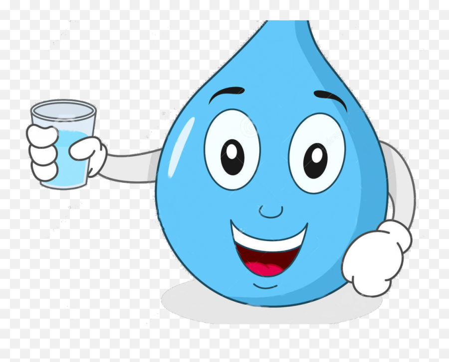 Water Bottle Clipart Cartoon Character - Safe Handling Of Water Emoji,Ketchup Bottle Emoticon