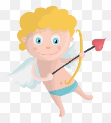 Cupido Disparando Ilustración - Descargar Pngsvg Emoji,Dizzy King Emoticon