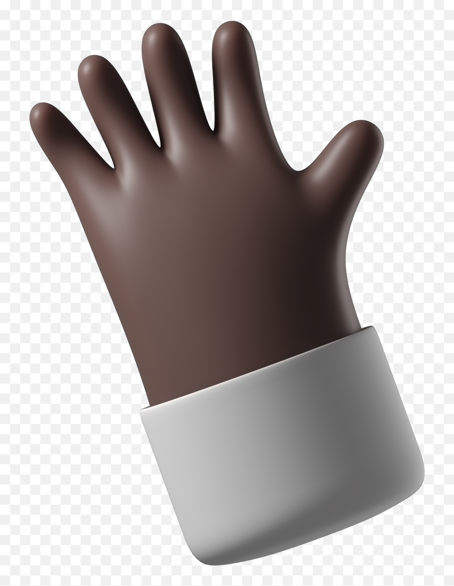 Say Hello Clipart Illustrations U0026 Images In Png And Svg - Safety Glove Emoji,Black Salute Emoji