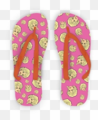 Dolly Mix Whorehouse Plain - Xwaynedidit Adult Flip Flops For Women Emoji,(chappal) Emoticon