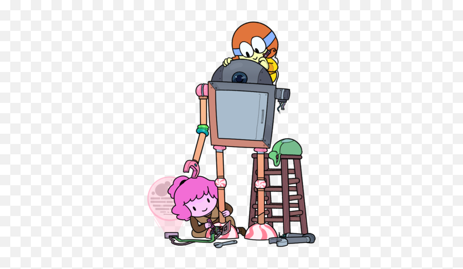 Smart People Build Robots - Ok Ko Dendy Princess Bubblegum Emoji,Robot Emotions Death Comic