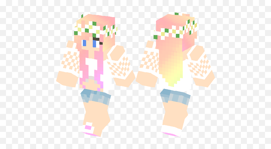 Summer Cute Minecraft Skins For Girls - Frozen Elsa Skin Minecraft Emoji,Hidden Emotions Minecraft Skin