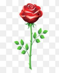 Rose Vector Png Clipart - Valentines Day Rose Clipart Emoji,Yellow Rose Emoji