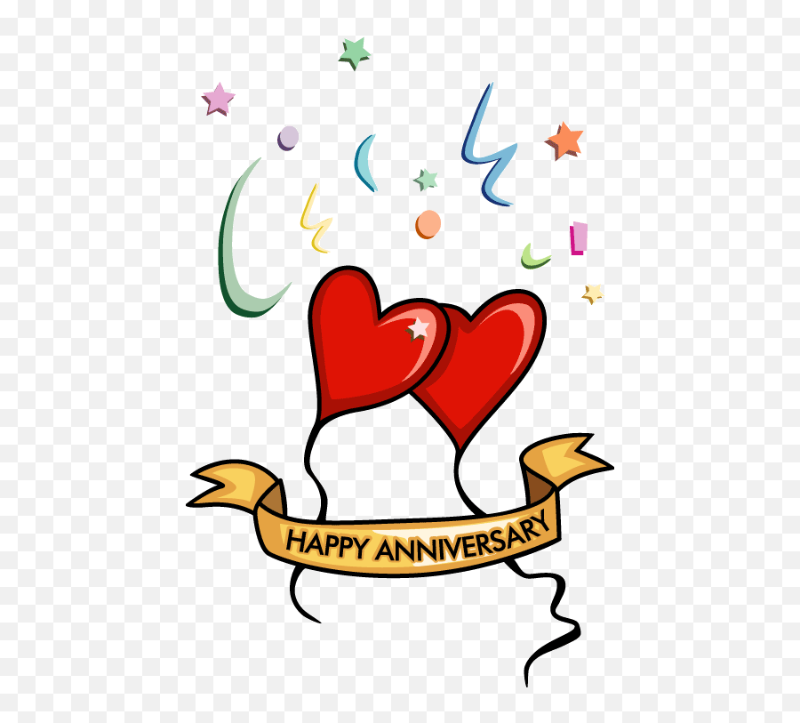 Animated Happy Anniversary Clip Art - Wedding Anniversary Clipart Emoji,Happy Anniversary Emoji