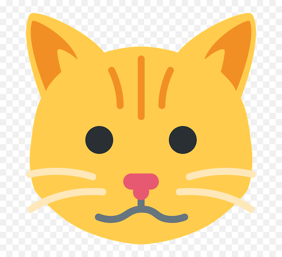 Cat Face Emoji Clipart Free Download Transparent Png - Twemoji Cat,Dog Face Emoji