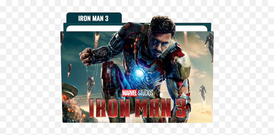 Iron Man 3 Folder Icon Free Download - Sfondi Iron Man Pc Emoji,Ironman Emoji