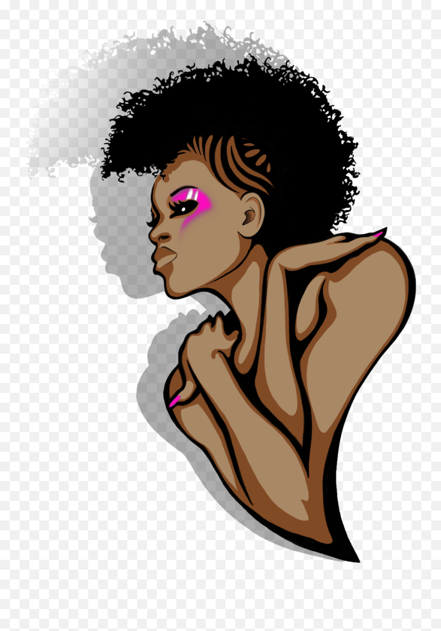 About Us U2014 Styllistik - Cartoon Black Hair Logo Emoji,African American Emoji