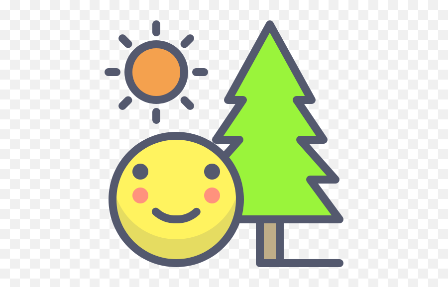 Free Svg Psd Png Eps Ai Icon Font - Weather Icons Vector Emoji,Forest Emoji