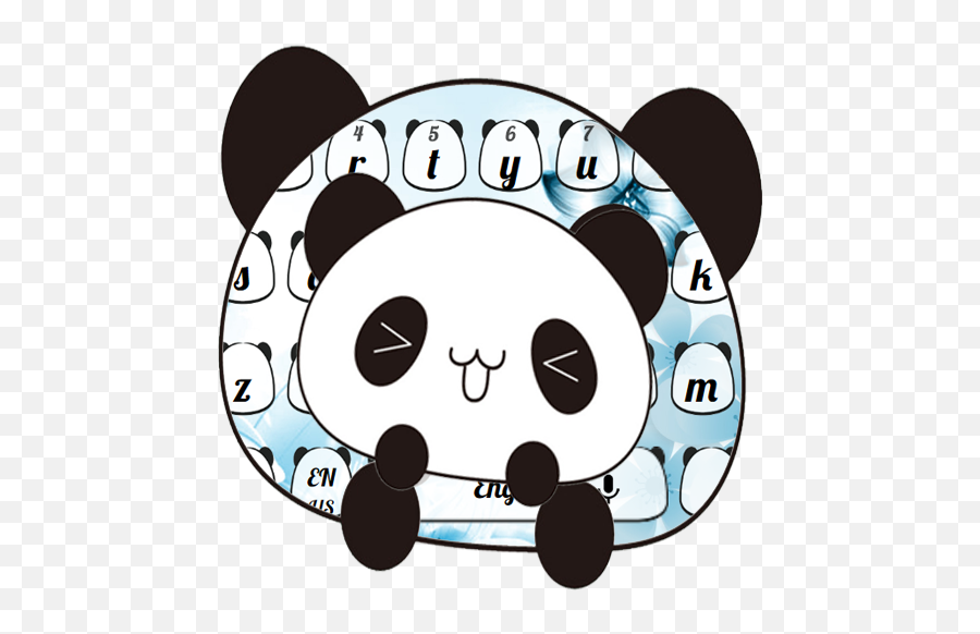 Lovely Panda Keyboard U2013 Apps No Google Play - Dot Emoji,Emoji De Panda