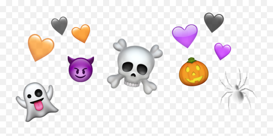 Halloween Emoji Iphone Cute Sticker - Happy,Halloween Emoji