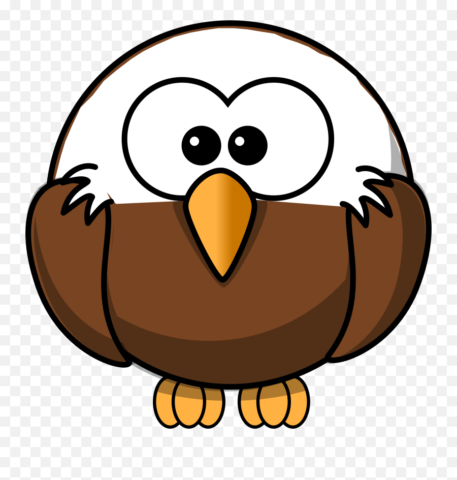 Eagle Emojis - Easy Cute Cartoon Eagle,Is There An Eagle Emoji