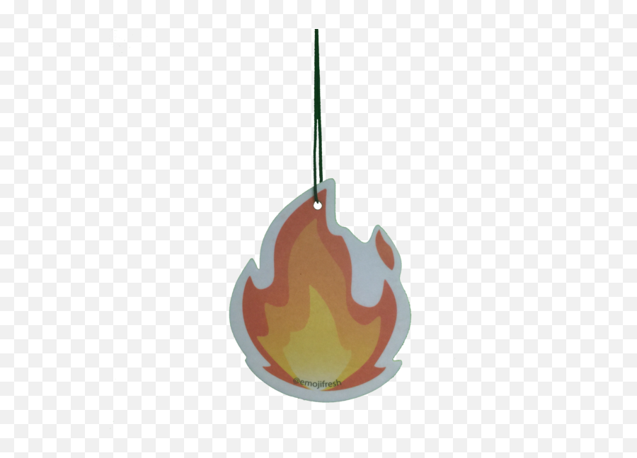 Fire Emoji Air Freshener Hd Png - Air Freshener,Flame Emoji Transparent