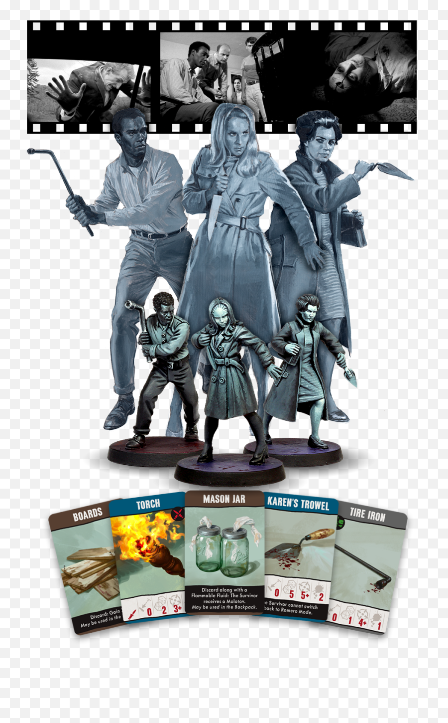 Cmon - Zombicide Night Of The Living Dead Jeux De Plateaux Zombicide Night Of The Living Dead Emoji,Warhammer Discord Emoji