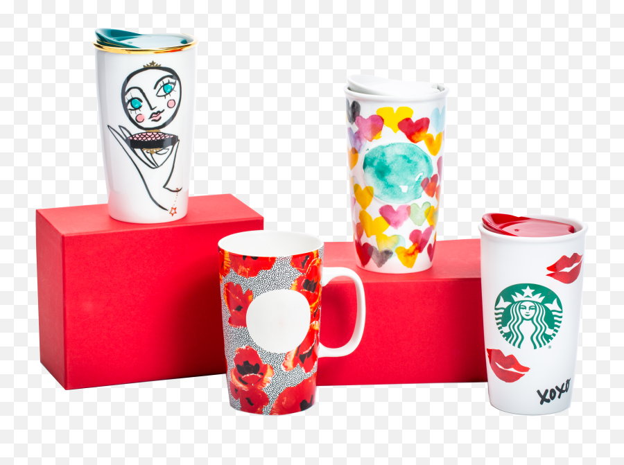 Starbucks Holiday Collection 2015 - Magic Mug Emoji,Starbucks Red Cup Emoji