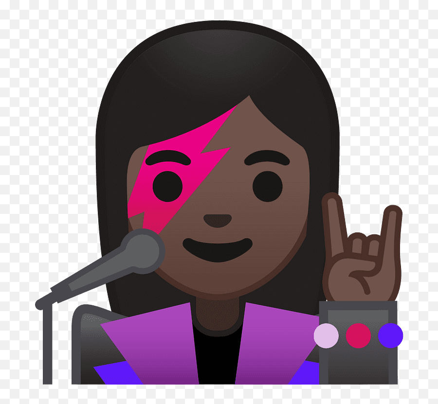 Woman Singer Emoji Clipart Free Download Transparent Png - Woman Singer Emoji,Woman Sign Emoji