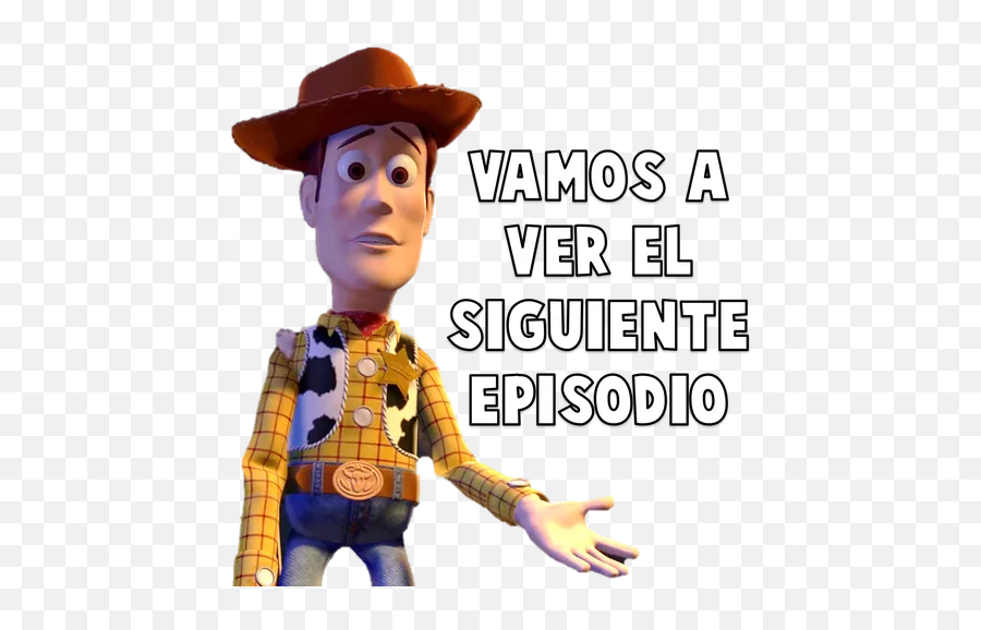 Toy Story 2 Stickers For Whatsapp - Vamos A Ver El Siguiente Episodio Emoji,What Are The Toy Story Emojis