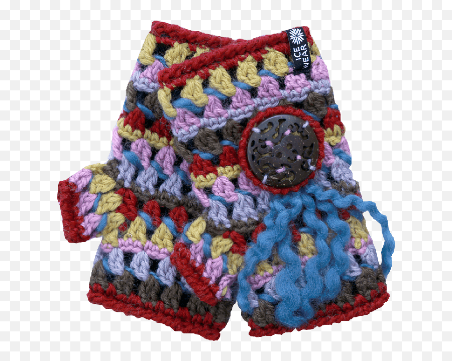 Laufey Hand Crochet Wool Mittens Emoji,Your Emotion + Crochet