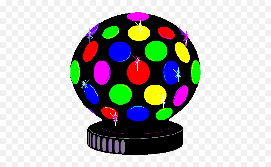 Disco Ball Gif - Disco Light Clipart Gif Emoji,Disco Ball Emoticon