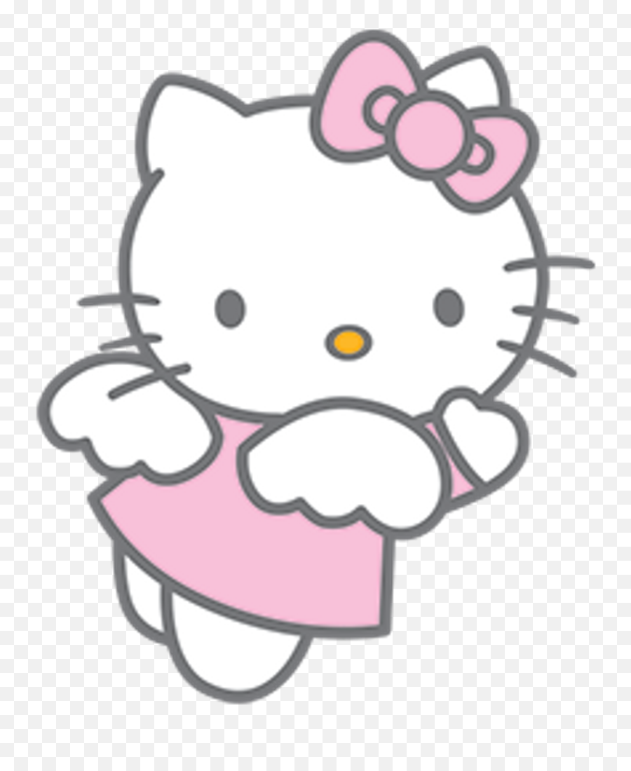 Hello Kitty Png Angel - Hello Kitty Non Binary Emoji,Linestore Hello Kitty Emoticon