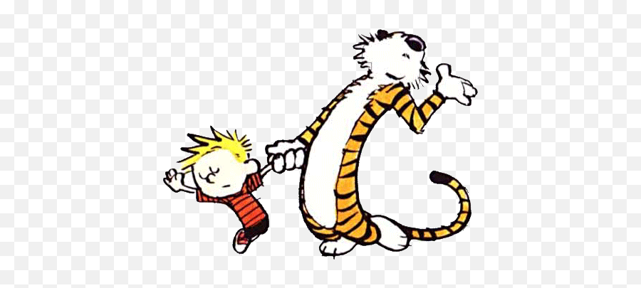 Calvin Et Hobbes - Calvin And Hobbes Dancing Emoji,Calvin And Hobbes Emoticons